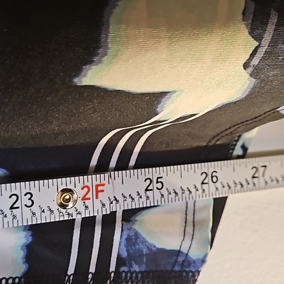 FILA Teal and Black Floral Athletic Tank Top - Picture 6 of 6